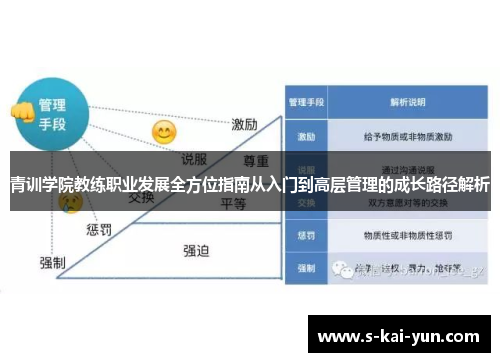 青训学院教练职业发展全方位指南从入门到高层管理的成长路径解析